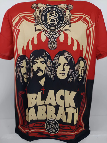 Shirt black sabbath band - black, "band"