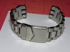 2nd HAND : Original Swatch Stahl Armband 21 mm XL für Irony Scuba 200 matt/glanz