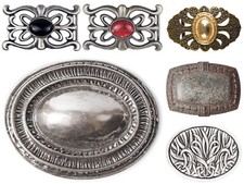 Buckle Mittelalter Gürtelschnalle Gürtelschliesse Stein Wechselschnalle Western