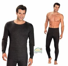 Herren Thermo Unterwäsche lange Unterhose oder Unterhemd Shirt warm Ski Winter