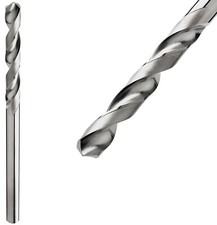 VHM Bohrer, DIN 340, 130°, Spiralbohrer, Metallbohrer 1 bis 10 mm lang, überlang