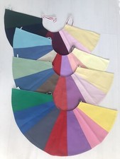 4er-Set ColorJoker Farbberatungs-Krägen z. Farbanalyse hell/dunkel/klar/gedämpft