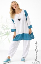 LAGENLOOK Tunika Bluse Shirt
