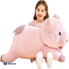 IKASA Groß Schwein Stofftier