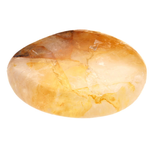 Citrin scheibenstein flacher - scheibenstein, |