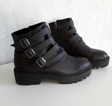 Blowfish Malibu Damen Stiefelette Kunstleder gr.39 Wie Neu