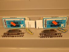 Märklin 2x 2297 Entkupplungsgleis Gleis Vollprofil Anlage Komplettanlage K-Gleis