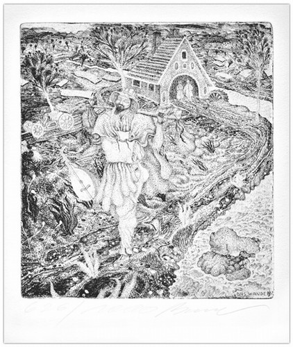 Arik brauer der wanderer - brauer,,