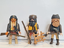 Playmobil® Western Trapper Scout Indianer Jäger Fell Mütze Gewehr Biber S2R5B2