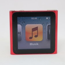 Apple iPod nano 6. Generation Rot (8GB) Clip-MP3 Player / vom Händler