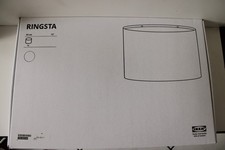 IKEA ° RINGSTA ° Lampenschirm ° Leuchtenschirm ° 33 cm ° weiß ° rund ° Unbenutzt