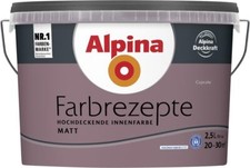 Alpina Farbrezepte Wandfarbe