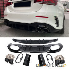 Heckdiffusor Endrohr Doppel