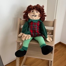 FOLKMANIS Puppets - Handpuppe Mädchen rote Haare - Red Hair Girl - 2 Hände