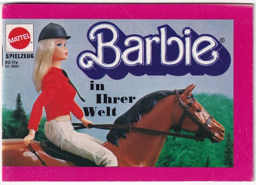 Mattel vintage katalog - mattel,