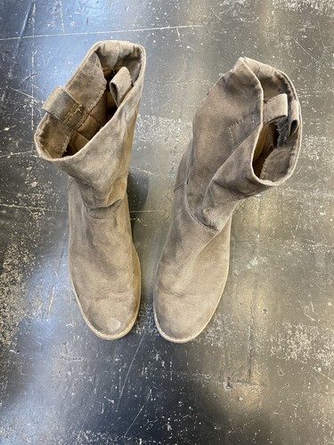 Wildleder stiefeletten cowboy - wildleder,