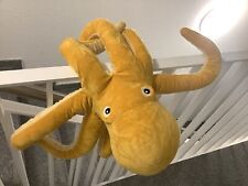 IKEA BLÅVINGAD Ca 50cm -60 Cm Oktopus Krake Stoffspielzeug Kuscheltier Ei-Gelb