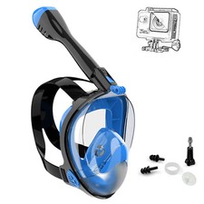 Schnorchelmaske Vollmaske Vollgesichtsmaske Tauchmaske Anti-Fog Snorkel Maske