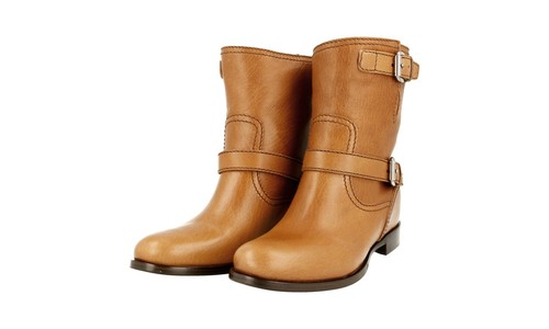 Prada hirschleder stiefelette - hirschleder,