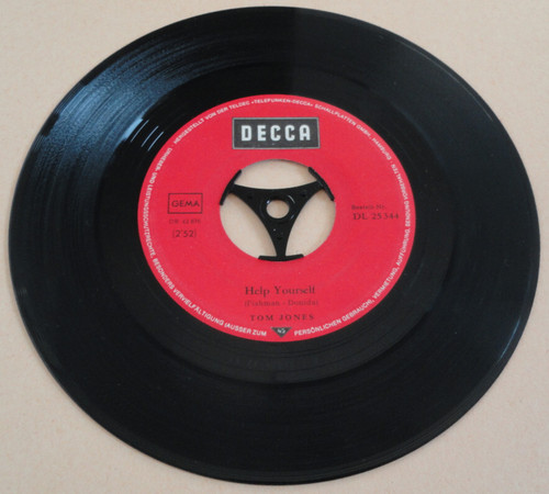 Vinyl single schallplatte - single,