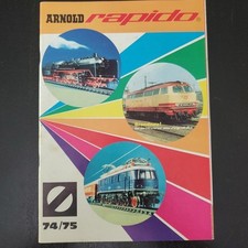 Arnold rapido, Katalog, 19741975, DIN A 4, 62 Seiten, N-Modellbahnen, top
