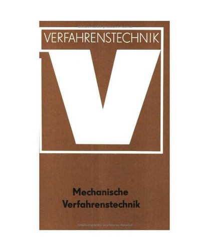 Mechanische verfahrenstechnik - mechanische,