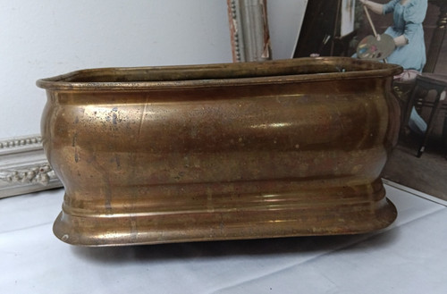Messing jardiniere 33x20cm - jardiniere,