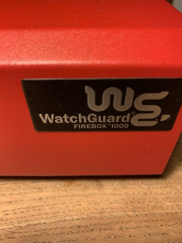 Watchguard firebox 1000 - watchguard,