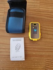 Fingerpulsoximeter, Finger Pulsoximeter, Oximeter O2 Oxymeter inkl. Alarmgrenzen