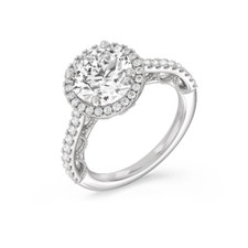 3,20 ct Rundschliff Diamant