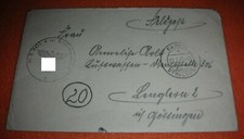 Feldpost 23.3.1945 Luftwaffe