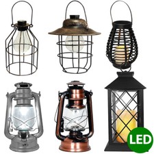 LED Deko Laterne Hängeleuchte