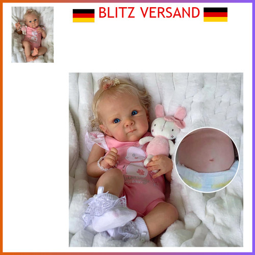 Reborn baby puppe - reborn, zoll
