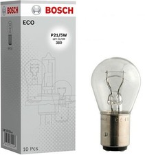 BOSCH GLÜHLAMPE Eco P21/5W 12V 21/5W BAY15d - 10 STÜCK - 1987302814
