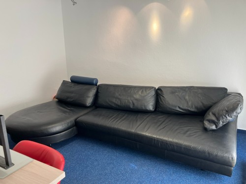 Designer echtleder ecksofa - designer, echtleder-ecksofa