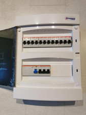 2  Stück Unterverteilung  Kleinverteiler  Sicherungskasten Aufputz Schrack