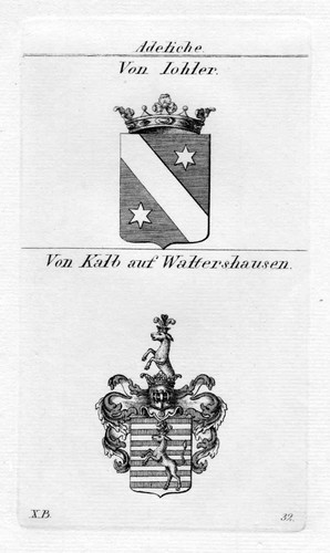 1820 iohler kalb - 1820, waltershausen
