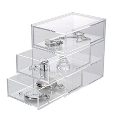 Uhrmacher Kleinteileschrank mit Schubladen ACRYL