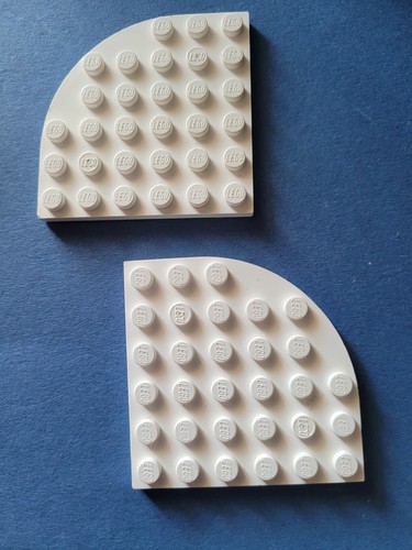 Lego platte 6x6 runde ecke - platte,