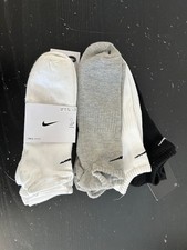 #A579: 6 Paar NIKE Sportsocken Kurzsocken Sneakersocken Gr. 46-50