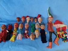 18 Handpuppen für das Kasperltheater Theater Konvolut Sammlung
