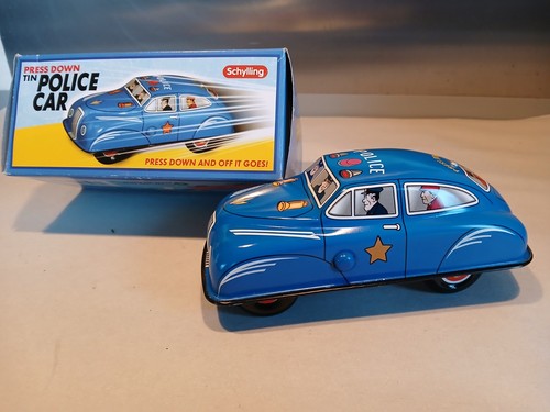 Blechspielzeug polizei police - polizei,