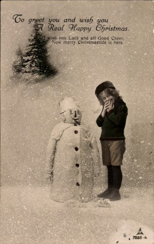 Glückwunsch weihnachten - ak,