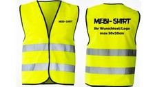 Sicherheitsweste / Warnweste mit eigenem Aufdruck