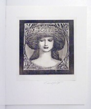 Ernst FUCHS, Flora erwacht -