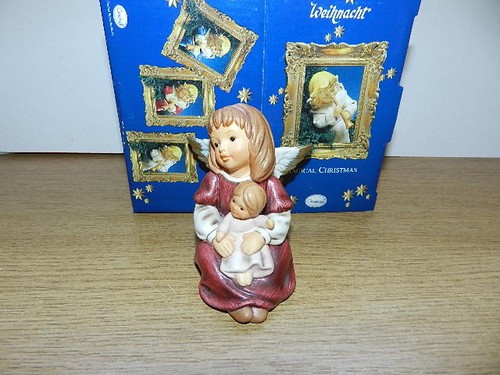 Goebel engel mit puppe - engel,