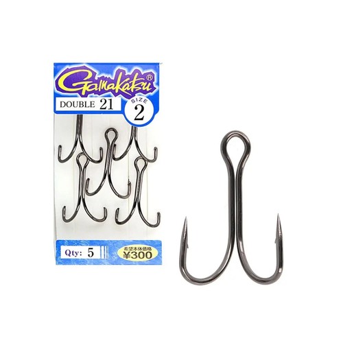 Gamakatsu double hooks - 21,