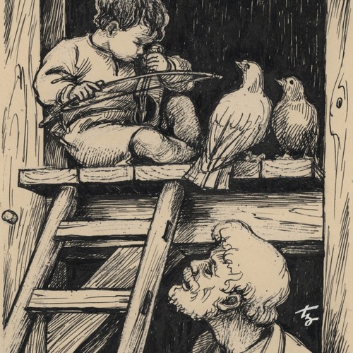Heinrich ilgenfritz zeichnung - heinrich,