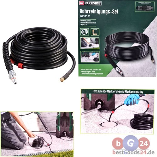 Rohrreinigungs set 15m - rohrreinigungs-set,
