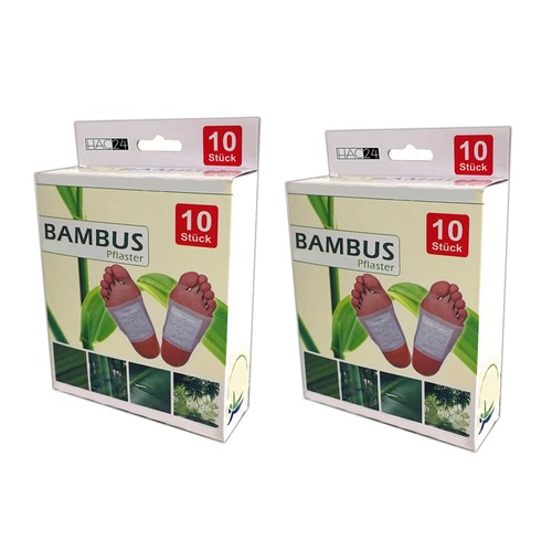 20x bambus pads bambuspflaster - bambus,